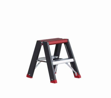 Altrex dubbele trapladder Taurus 2×2 treden, Doe-het-zelf en Bouw, Ladders en Trappen, Ophalen of Verzenden, Nieuw, Trap, Minder dan 2 meter