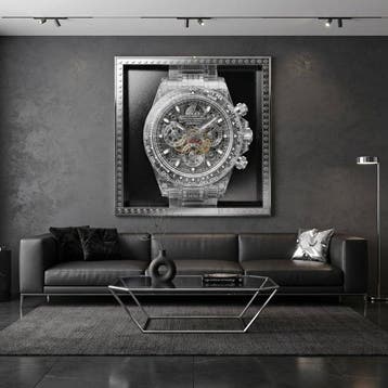 Artxlife - Lego Rolex Daytona Silver Transparency, Nieuw