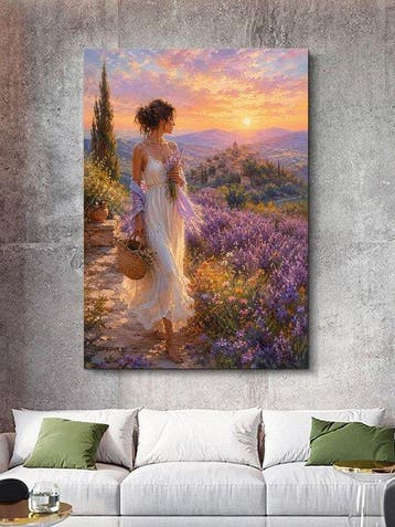 Shayer - Violet Summer - XL - 60x80cm - 1/1 Limited Edition