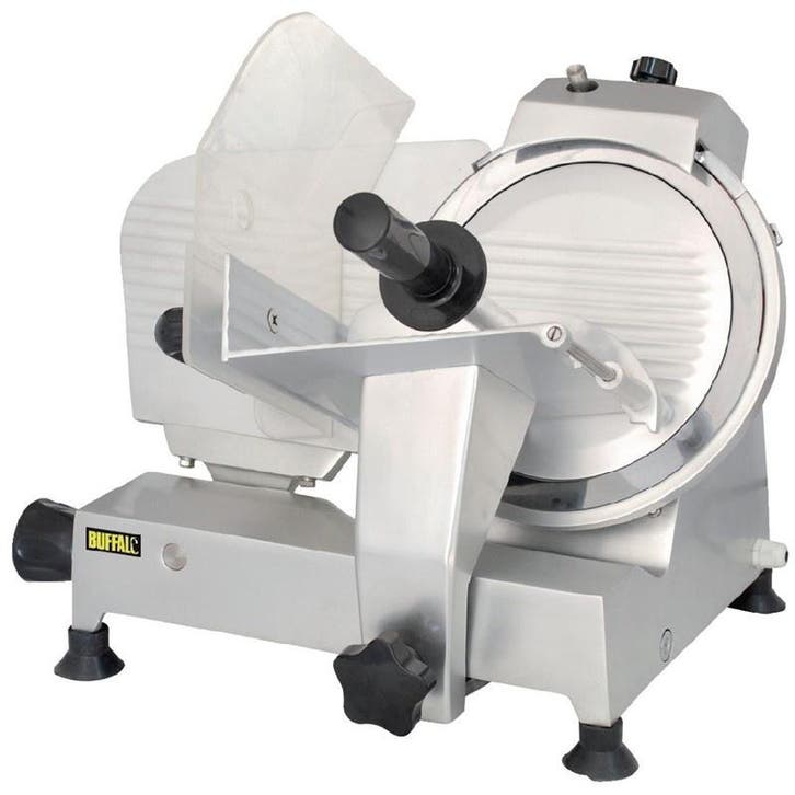 Vleessnijmachine 25cm | 120W | 437x437x485(h)mm Buffalo, Zakelijke goederen, Horeca | Keukenapparatuur, Nieuw in verpakking, Verzenden