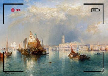 Teejo (1992) - Whale in Venice - Lot deux toiles collector