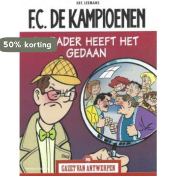 FC De Kampioenen - De dader heeft het gedaan / Gazet van, Boeken, Verzenden, Gelezen, Hec Leemans