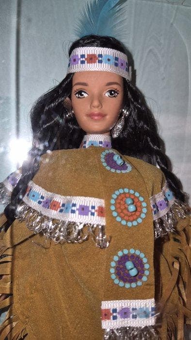 Mattel - Barbiepop Barbie Native American Fourth Edition -, Antiek en Kunst, Antiek | Speelgoed