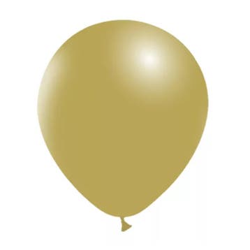Gele Ballonnen Mosterd 30cm 50st, Verzenden, Nieuw
