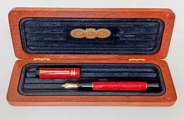 Parker - Duofold Centennial Jasper Red - Stylo à plume