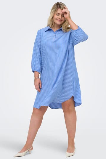 ONLY blouse jurk strepen46Maat 46/48 (XL) of groter, Verzenden, Nieuw, Maat 46/48 (XL) of groter, Overige kleuren