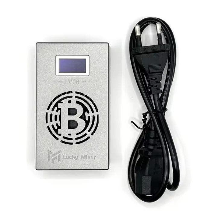 Lucky Miner V6 - LED Display - Crypto Bitcoin Mining Machine, Telecommunicatie, Mobiele telefoons | Toebehoren en Onderdelen, Nieuw