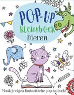 Pop-up Kleurboek Dieren 9789492616081, Verzenden, Zo goed als nieuw