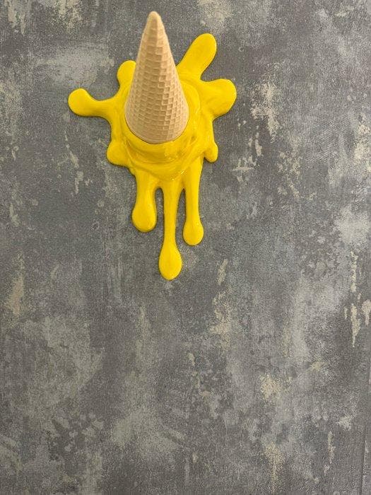 KIRAS - SPLASH! GIALLO - VERSIONE 29CM, Antiquités & Art, Art | Objets design
