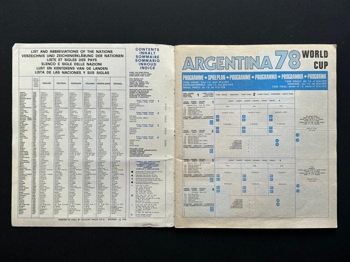 Panini - FIFA World Cup Argentina 78 - Compleet album - Good, Verzamelen, Stickers