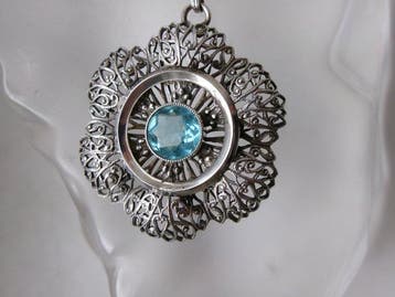 Argent - Pendentif - Art déco, Antiquités & Art