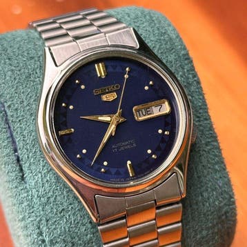 Seiko - Seiko 5 Automatic Day-Date - Zonder minimumprijs -