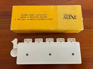 Meiwa ALEXE Decimal Handy Calculator - Computer - In, Nieuw