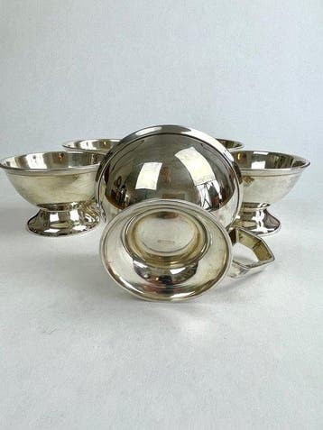 SOLA - Tafelservies (5) - Verzilverd