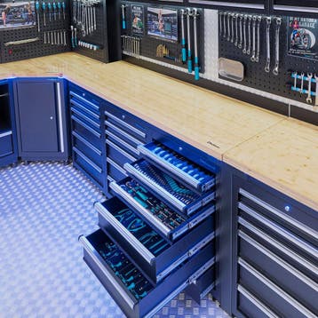 Datona Gereedschapsset met foam inlays voor PRO werkbanken, Ophalen of Verzenden, Nieuw