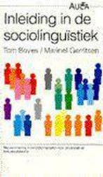 Inleiding in de sociolinguistiek / Aula 9789027432100, Verzenden, Gelezen, M. Gerritsen