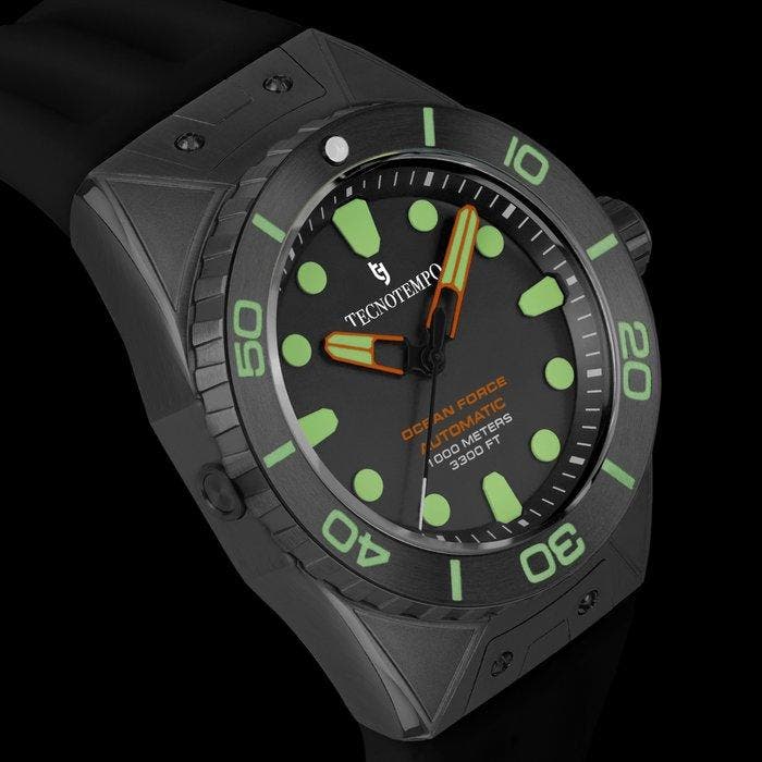 Tecnotempo - Divers 1000M Ocean Force - Automatic -, Handtassen en Accessoires, Horloges | Heren