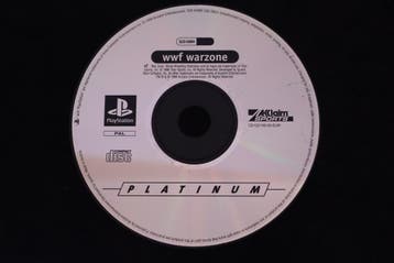 WWF Warzone Playstation 1 PS1 Platinum Disc Only, Verzenden