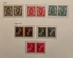 Belgique 1927/1975 - Collection de timbres à l’envers (dont, Timbres & Monnaies