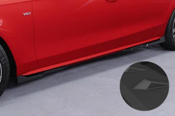 Zijskirts voor Audi A4 / S4 B8 (Type 8K) SS571-S, Verzenden, Nieuw