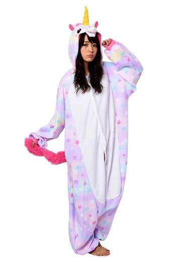 KIMU® Onesie Sterren Eenhoorn Pak M-L of 170-176 Eenhoornpak, Ophalen of Verzenden, Nieuw