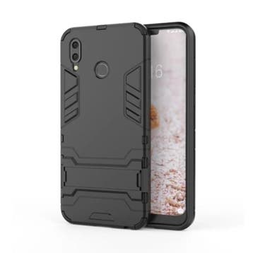 iPhone XS - Robotic Armor Case Cover Cas TPU Hoesje Zwart +, Verzenden