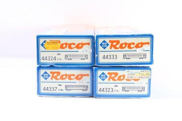 Roco H0 - 44323/44324/44333/44337 - Model treinwagon (1) - 3, Nieuw
