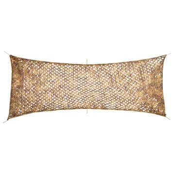 vidaXL Camouflagenet met opbergzak 525x205 cm zandkleurig, Sport en Fitness, Verzenden, Nieuw