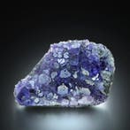 Premium! Vindplaats uit 2016. TANZANITE FLUORITE met QUARTZ, Collections, Minéraux & Fossiles
