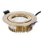LED Inbouwspot – CCT-Switch – 6W – Messing – Kantelbaar - V, Huis en Inrichting, Verzenden, Nieuw