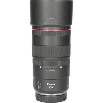 Tweedehands Canon RF 100mm f/2.8L Macro IS USM CM7717, Ophalen of Verzenden, Gebruikt, Overige typen
