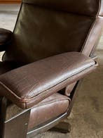 Leolux - Jan des Bouvrie - Fauteuil - Cuir, Bois - fauteuil