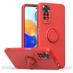 Xiaomi Redmi 10 Hoesje met Ring Kickstand en Magneet -, Verzenden