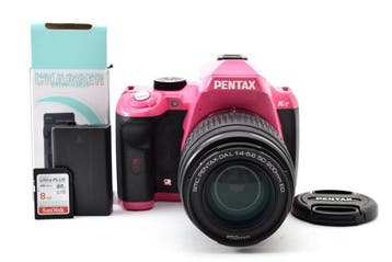 Pentax K-r Pink + DA L 4-5.6/50-200mm ED Appareil photo