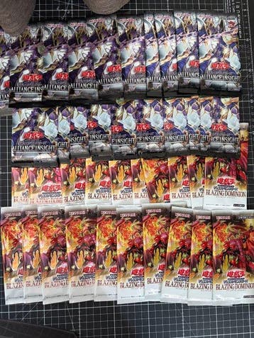 Konami - 60 Booster pack - Yu-Gi-Oh! - BLAZING DOMINION, Nieuw