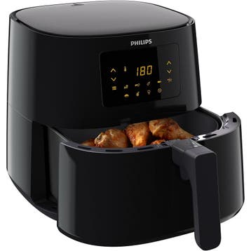 Philips - Airfryer - HD9280/70 - Zwart - 6.2L, Maison & Meubles, Cuisine | Ustensiles de cuisine, Verzenden