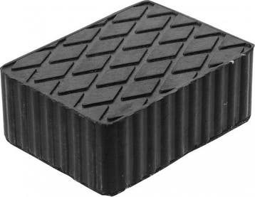 Bgs technic Rubberen pad  voor hefplatforms  160 x 120 x 60, Verzenden, Nieuw