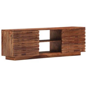 vidaXL Tv-meubel 120x30x40 cm massief acaciahout, Verzenden, Nieuw