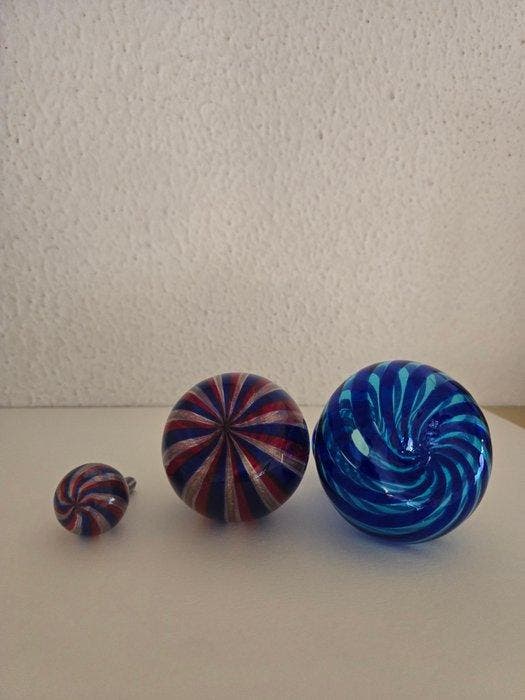 Parfumfles (3) - glasvezel - Kristal, Antiek en Kunst, Antiek | Glaswerk en Kristal
