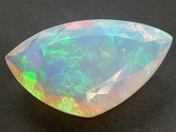 Orange Opale - 20.09 ct - International Gemological