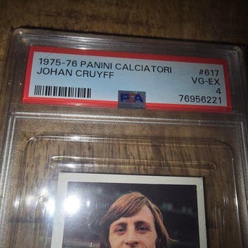 1975/76 Panini Calciatori 1975-76 Johan Cruyff #617 51 Years