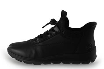 Rieker Sneakers in maat 38 Zwart, Verzenden, Zwart, Sneakers, Gedragen