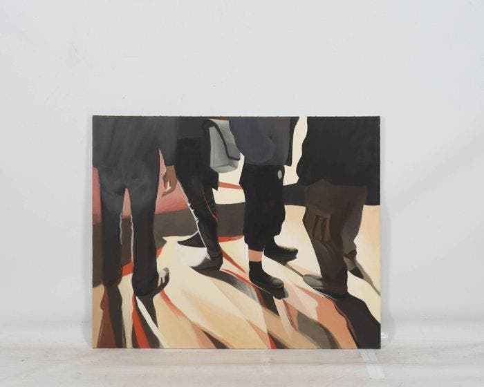 Josephine Scianna (XX) - At the concert, Antiek en Kunst, Kunst | Schilderijen | Modern