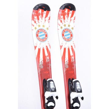 100 kinder skis ROSSIGNOL FC BAYERN MUNCHEN limited + Rossi, Verzenden, Gebruikt, Rossignol