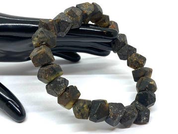 Gefacetteerde natuurlijk Baltisch amber armband - uniseks -