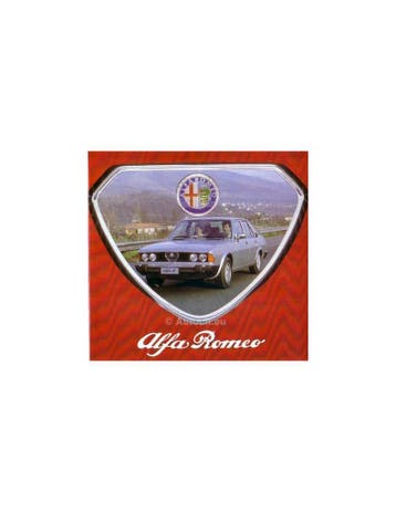 Alfa Romeo Programma Brochure Nederlands 09/1979, Nieuw