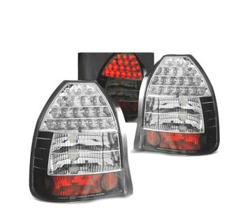 FEUX ARRIÈRE LED HONDA CIVIC 3P 95-01 NOIR, Verzenden