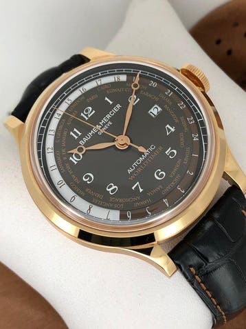 Baume & Mercier - Capeland Worldtimer GMT Automatic 18K Gold