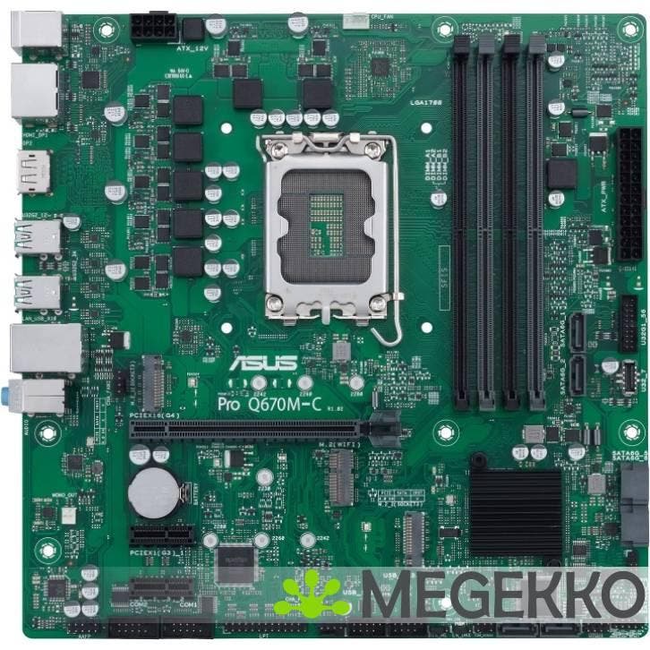 ASUS PRO Q670M-C-CSM, Computers en Software, Moederborden, Nieuw, Verzenden