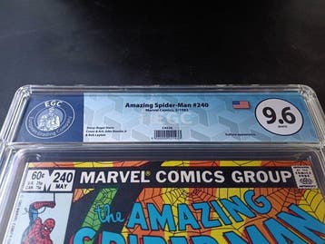 The Amazing Spider-Man #240 - EGC 9.6 - Wings of Vengeance!
